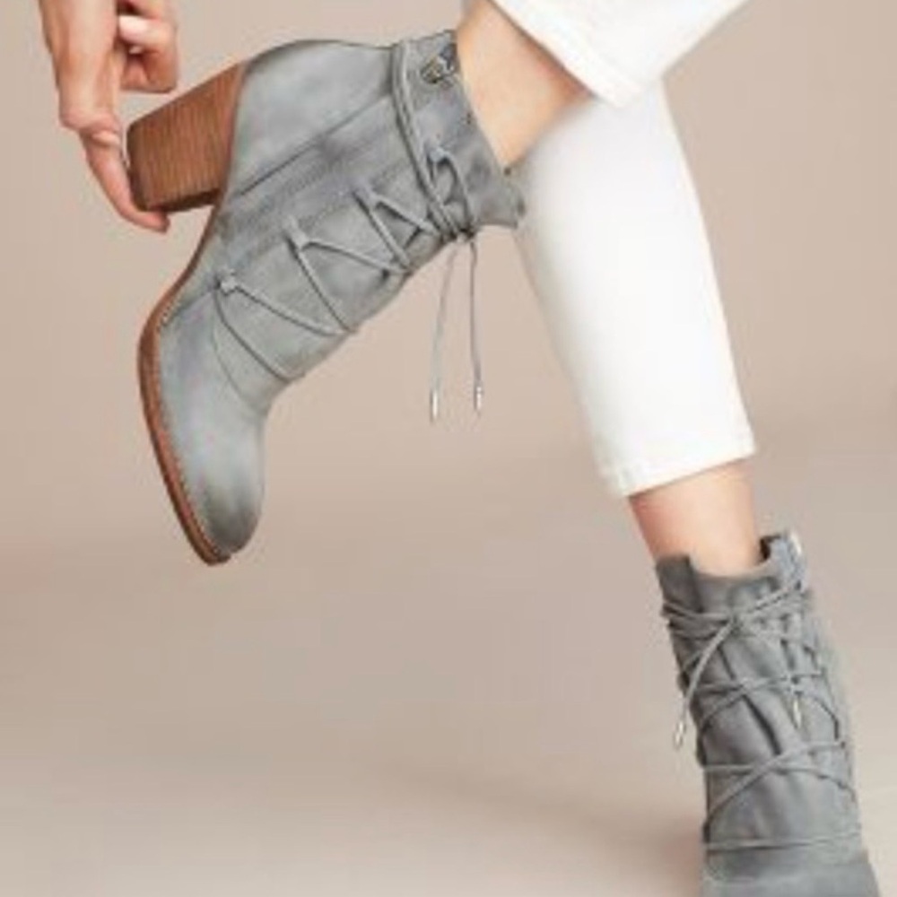 Gray Sam Edelman Women's Ankle Boots 7 1/2 | 
Sam Edelman Millard Boots 7.5